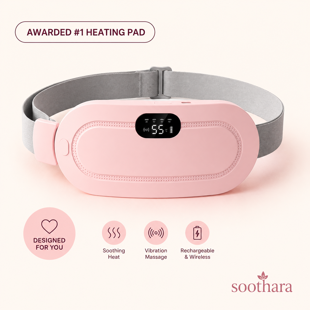 Smart Menstrual Heating Pad