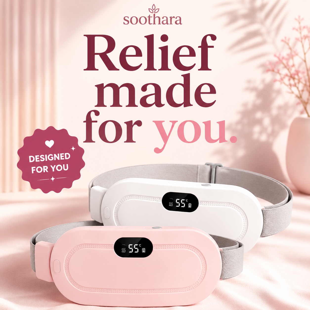 Smart Menstrual Heating Pad